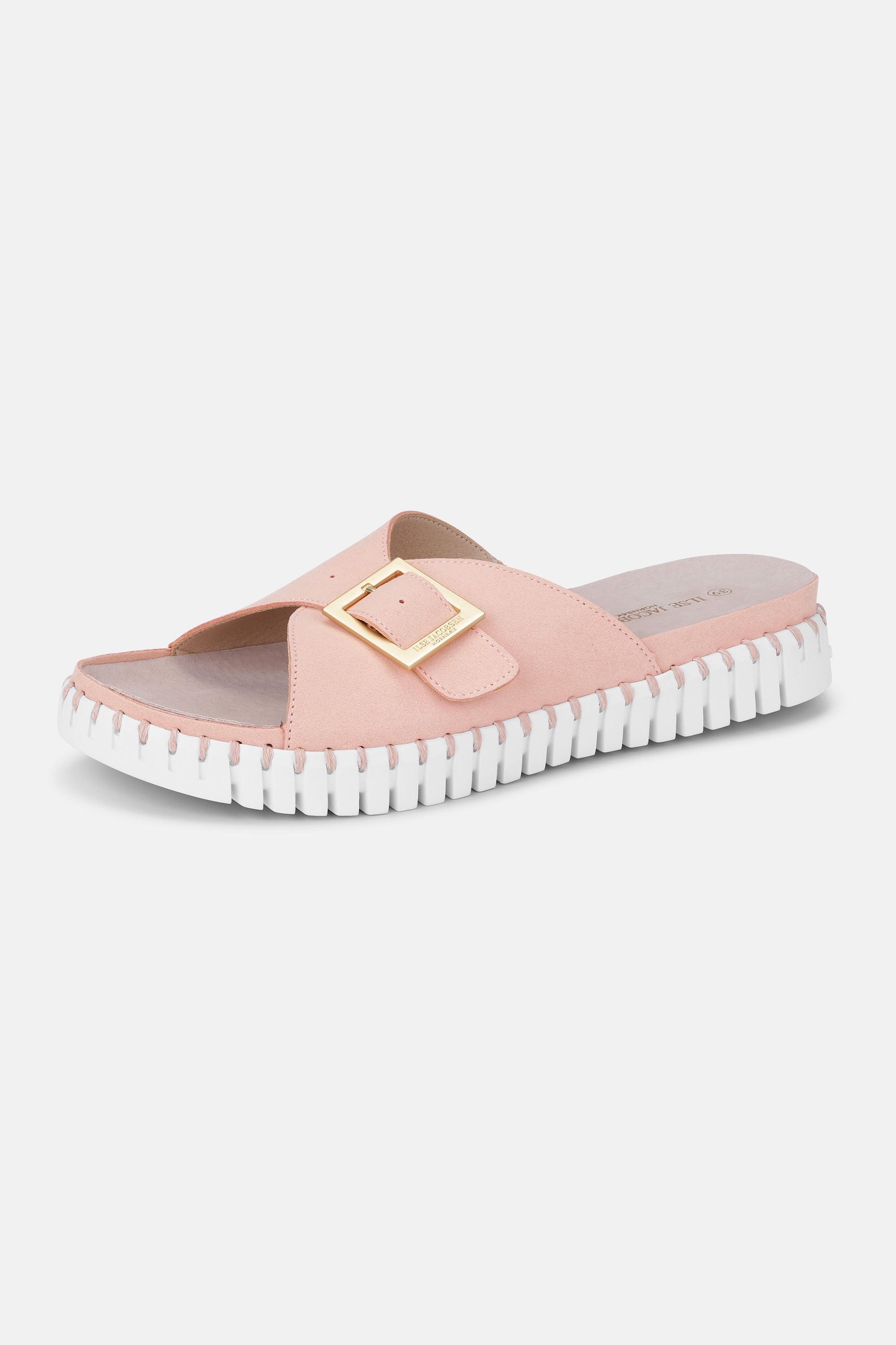 Sandaler Spänne - Adobe Rose White